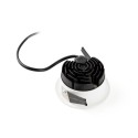 Candeeiro de teto em alumínio com LED integrado branco JOYEUSE