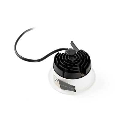 Candeeiro de teto em alumínio com LED integrado branco JOYEUSE