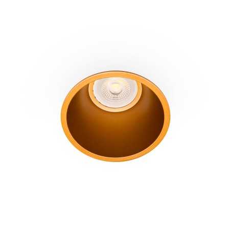 Candeeiro de teto em alumínio dourado mate GU10 MARANS