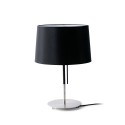Luminária de mesa em aço E27 preto fosco TARDAIS