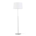 Lâmpada de chão em aço E27 branco mate SARLIS