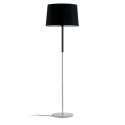Luminária de chão em aço E27 preto fosco IBIGNY