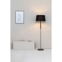 Luminária de chão em aço E27 preto fosco IBIGNY