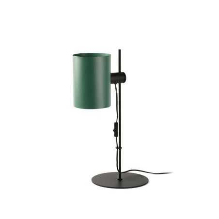 Luminária de mesa em aço E27 preto fosco BELLET
