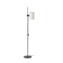 Luminária de chão em aço E27 preto fosco CAYRAC