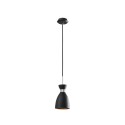 Luminária de teto em aço E14 preto fosco NEBBIO