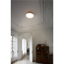 Luminária de teto em aço com LED integrado, branco mate da marca AUTHUME