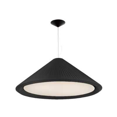 Luminária de teto em aço E27 preto fosco LEWARDE