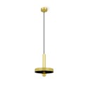 Luminária de teto em aço E27 fosco dourado BAGNOT