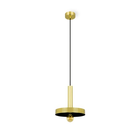 Luminária de teto em aço E27 fosco dourado BAGNOT