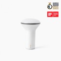 Luminária de mesa em policarbonato com LED integrado branco FOSSEUX