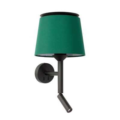Luminária de parede em aço E27 preto LA FONT