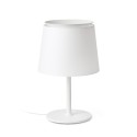 Luminária de mesa em aço E27 branco CHAPPES