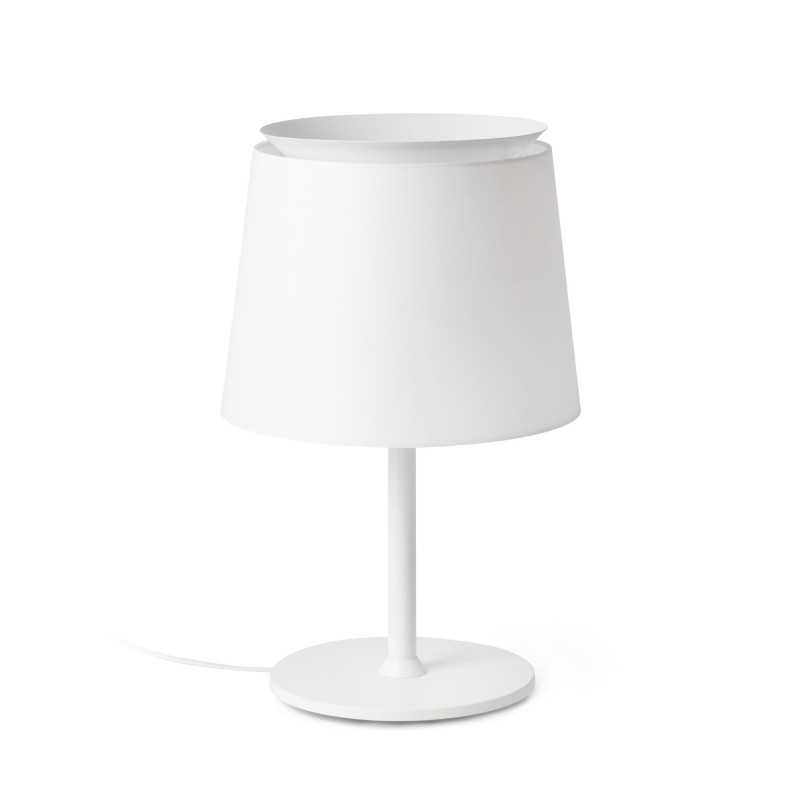 Luminária de mesa em aço E27 branco CHAPPES