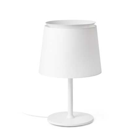 Luminária de mesa em aço E27 branco CHAPPES