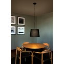 Luminária de teto em aço preto E27 VIMONT