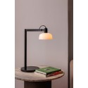Lâmpada de mesa em aço E27 preto ASNOIS