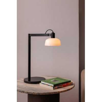 Lâmpada de mesa em aço E27 preto ASNOIS