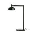 Lâmpada de mesa em aço E27 preto GREZES