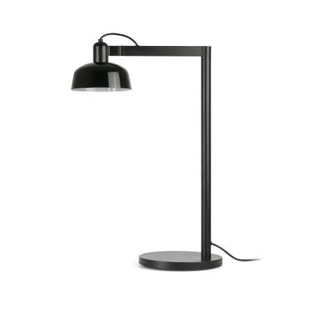 Lâmpada de mesa em aço E27 preto GREZES