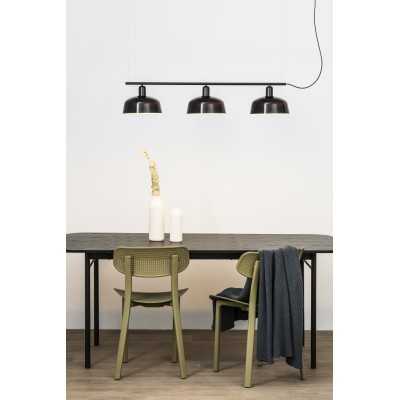 Luminária de teto em aço preto E27 SALIGNY