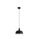 Luminária teto em aço E27 preto AMBLENY