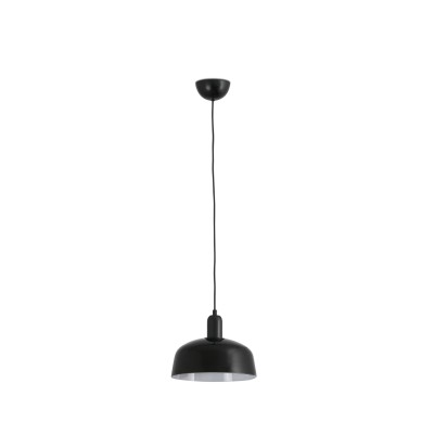 Luminária teto em aço E27 preto AMBLENY