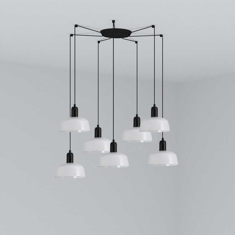 Luminária de teto em aço preto E27 BRIANDE