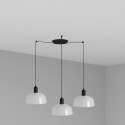 Luminária de teto em aço E27 preto EPINIAC
