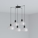 Luminária de teto em aço preto E27 CLELLES