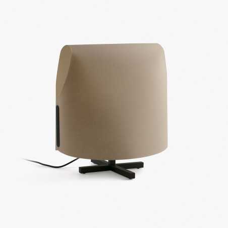 Lâmpada de mesa em aço E27 preto VIANGES