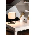 Luminária de mesa em aço E27 preto fosco VANLAY