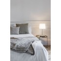 Lâmpada de mesa em aço E27 branco fosco BAGNARD