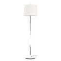 Luminária de chão em aço E27 branco mate ANNONAY