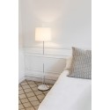 Luminária de chão em aço E27 branco mate ANNONAY
