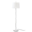 Luminária de chão em aço E27 branco fosco LAFAGE