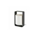 Luminária de mesa em aço preto mate E27 MARQUAY