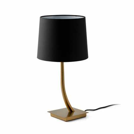 Luminária de mesa de acero E27 en oro antiguo DOURLE