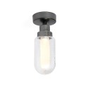 Luminária de teto em aço com LED integrado cinza COADRI