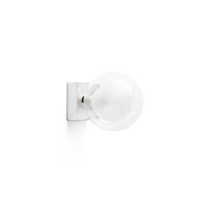 Luminária de parede em aço cromado brilhante G9 LE LUC