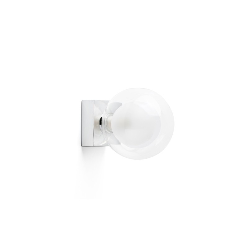 Luminária de parede em aço cromado brilhante G9 LE LUC