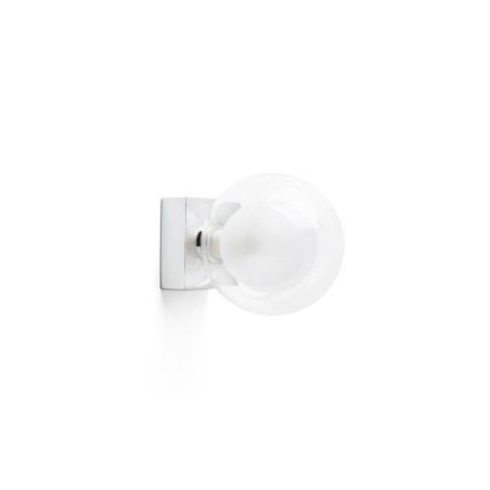 Luminária de parede em aço cromado brilhante G9 LE LUC