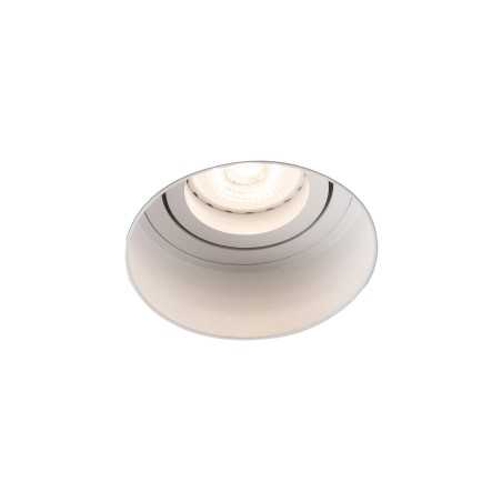 Luminária de teto em aço fosco branco GU10 BELVOIR