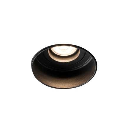 Lâmpada de teto em aço preto fosco GU10 POGGIO