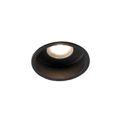 Luminária de teto em aço fosco preto GU10 REUILLY
