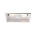 Luminária de teto em aço branco mate GU10 QUERIEN