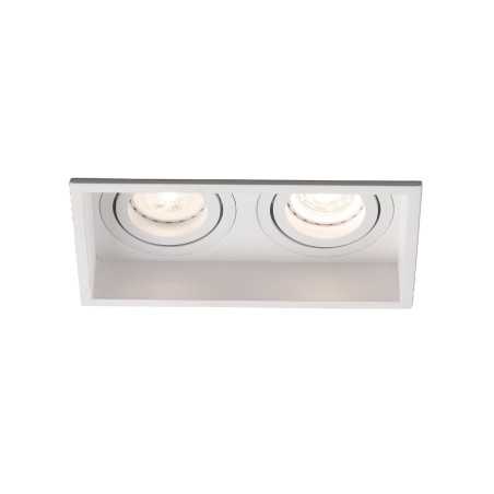 Luminária de teto em aço branco mate GU10 QUERIEN