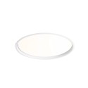 Candeeiro de teto em alumínio com LED integrado, acabamento mate branco DIEUZE