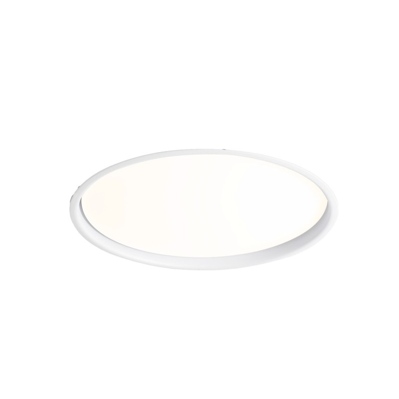 Candeeiro de teto em alumínio com LED integrado, acabamento mate branco DIEUZE