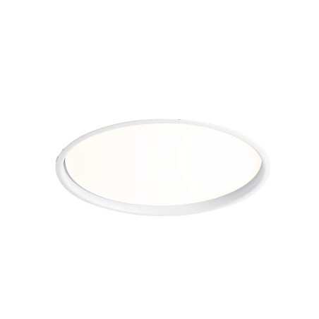 Candeeiro de teto em alumínio com LED integrado, acabamento mate branco DIEUZE